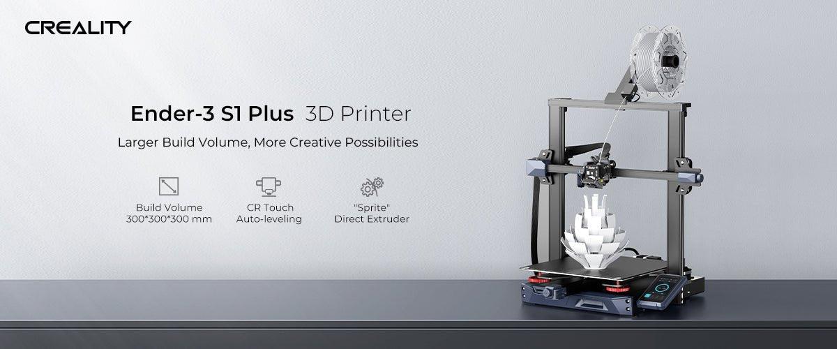 Creality Ender-3 S1 Plus 3D Printer with 300*300*300 mm Larger Build Volume 150mm/s for FDM 3D Printer - Antinsky3d