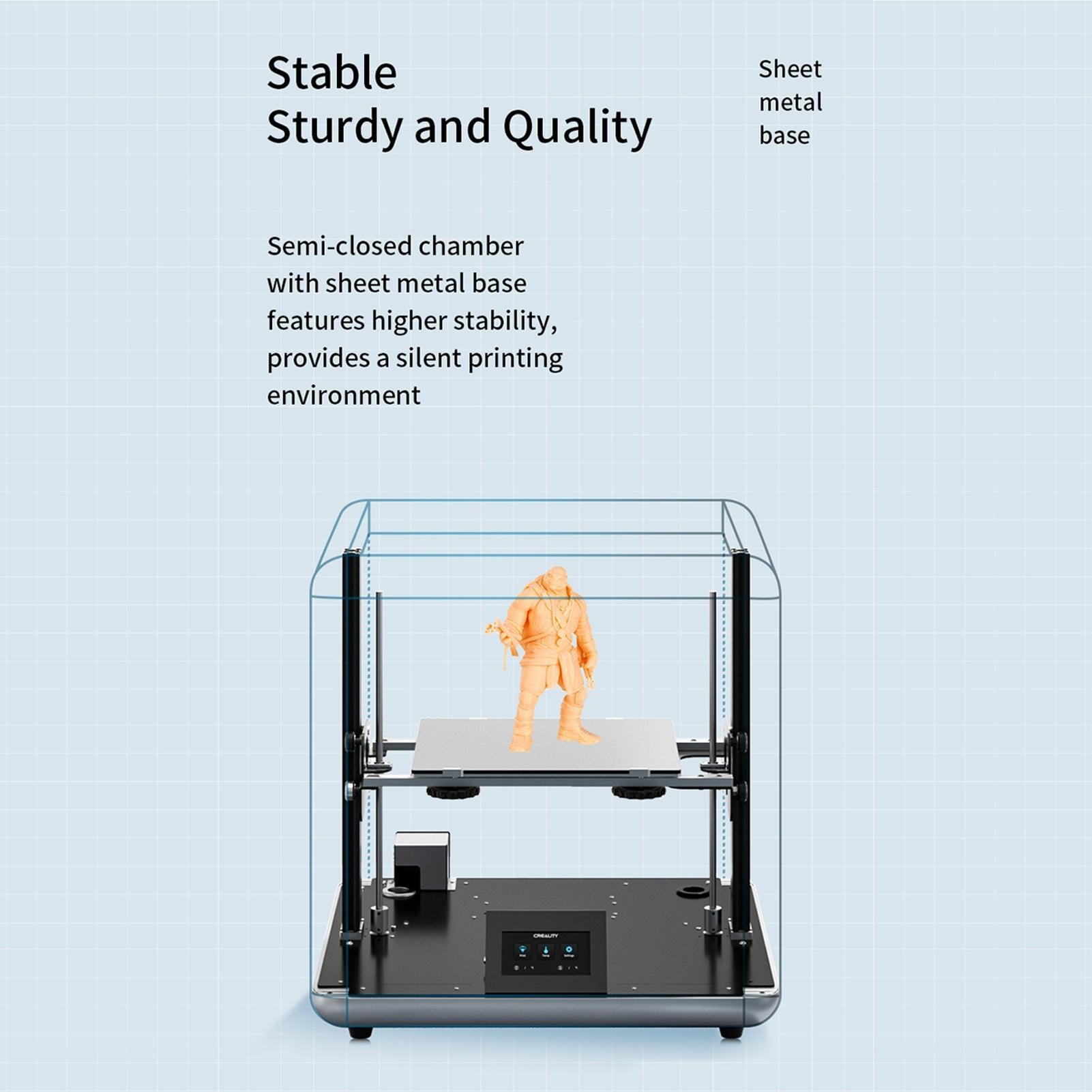 Creality Sermoon D1 Industrial-grade printing 3d with print szie 280*260*310mm Stable Structure with Dual Z-Axis 3d Printer - Antinsky3d