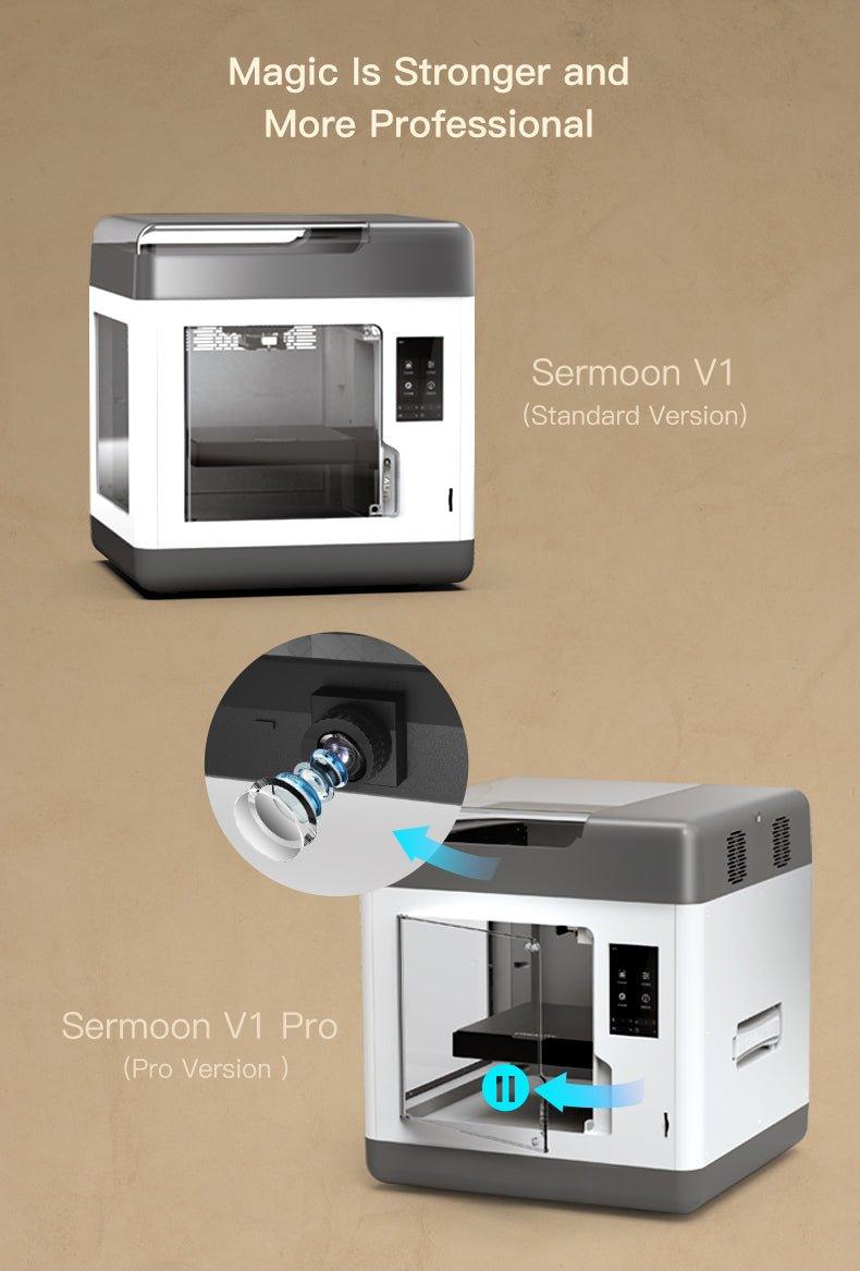 Creality Sermoon V1 3D Printer Direct Drive Fully Enclosed Chassis Silent Print Remote Printing Monitoring Automatic 3D Printer - Antinsky3d