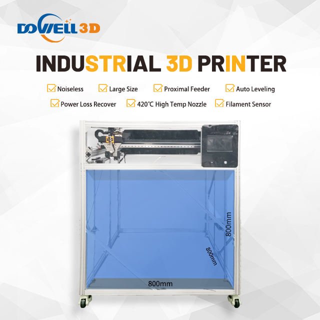 DOWELL DM8 Large 3d printers with large print size 800x800x800mm with auto level high accuracy big printing volume - Antinsky3d