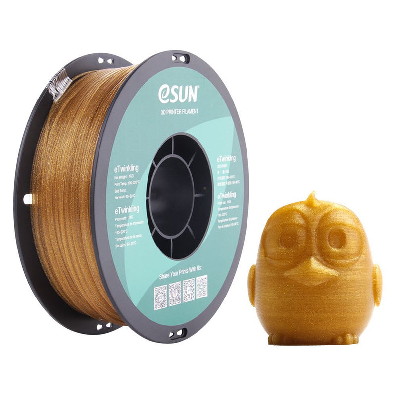 eSUN etwinkling-PLA filament 1.75mm 1kg 3d printing filament for 3D Printer - Antinsky3d