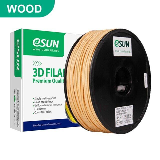 eSUN Wood PLA Filament 1.75mm 0.5KG (1.1 LBS) Spool Wood PLA 3D Printer Filament 3D Printing Filament for 3D Printers - Antinsky3d