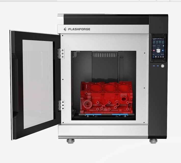 Flashforge Creator 4 large industrial 3d printer 400*350*500mm constant Chamber 3d printing machine - Antinsky3d