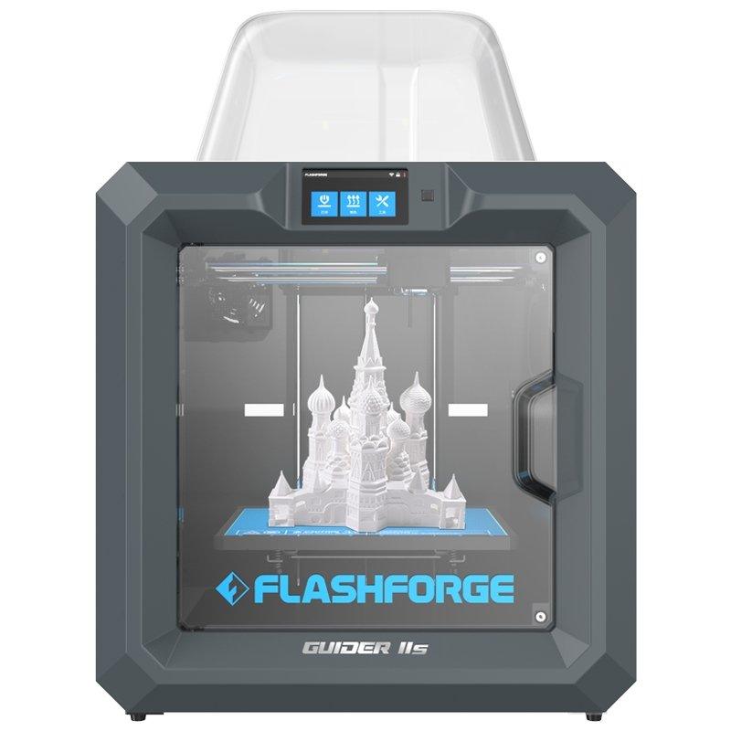 Flashforge Guider IIs large industrial uses with 550*490*570(755)mm print size 3d printer for business - Antinsky3d