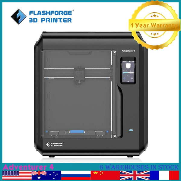 Flashforge New 3d Printer Adventurer 4 220 x 200 x 250mm with Camera Self Leveling High Temp Flexible Heating Bed High Precision - Antinsky3d