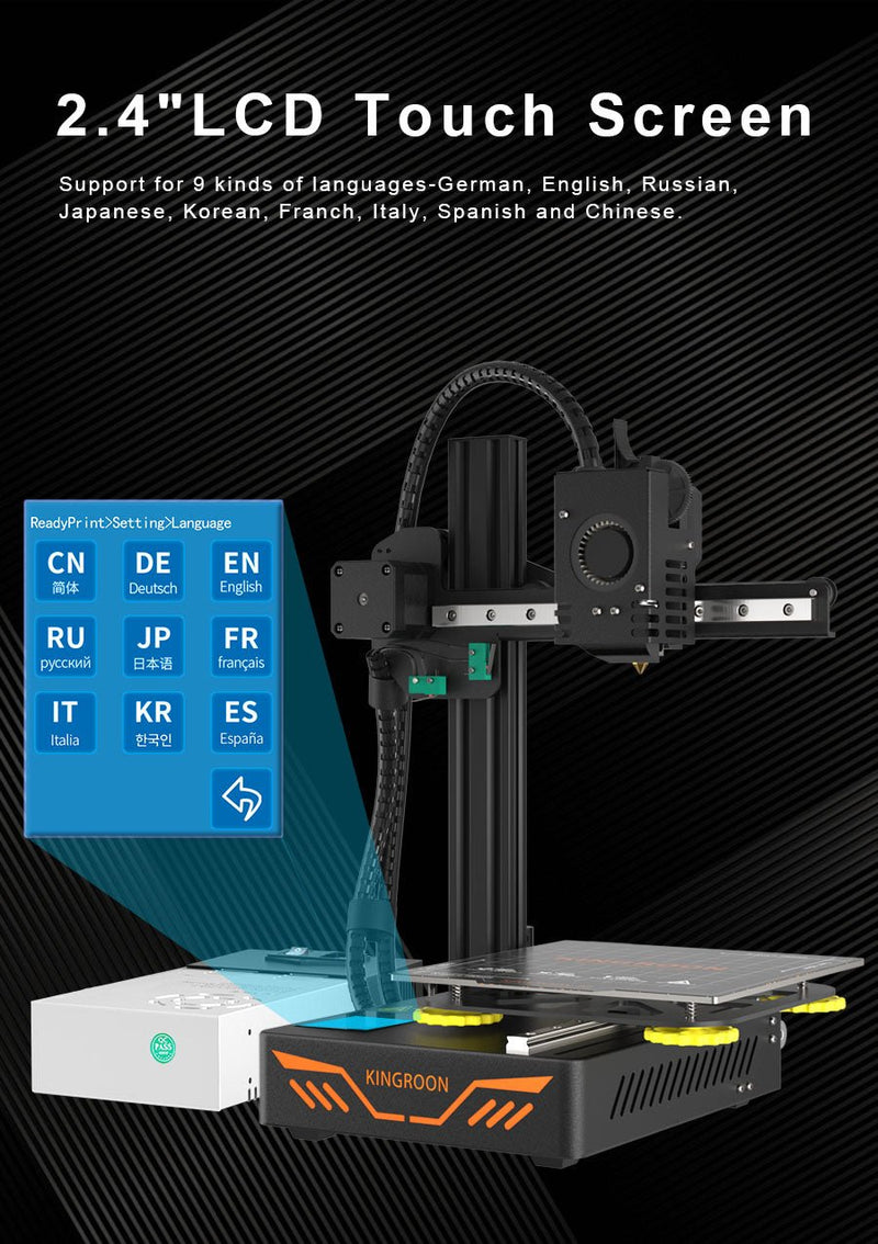 Kingroon KP3S 3d printer 180*180*180mm DIY 3d printing machine - Antinsky3d
