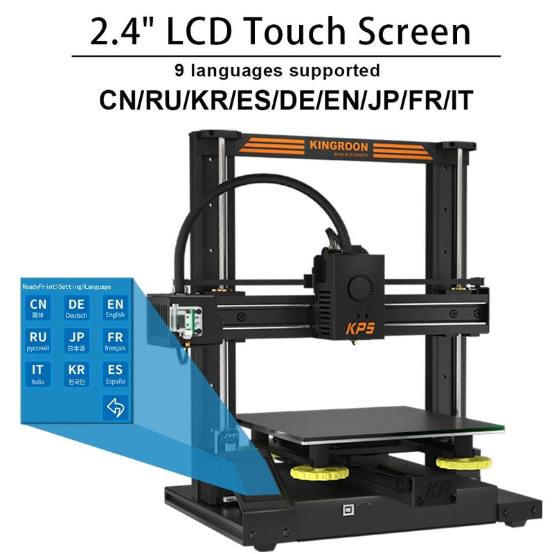 kingroon KP5L 3D Printer Upgraded DIY 3D FDM Printer with 300*300*330 mm printing for FDM Printer - Antinsky3d