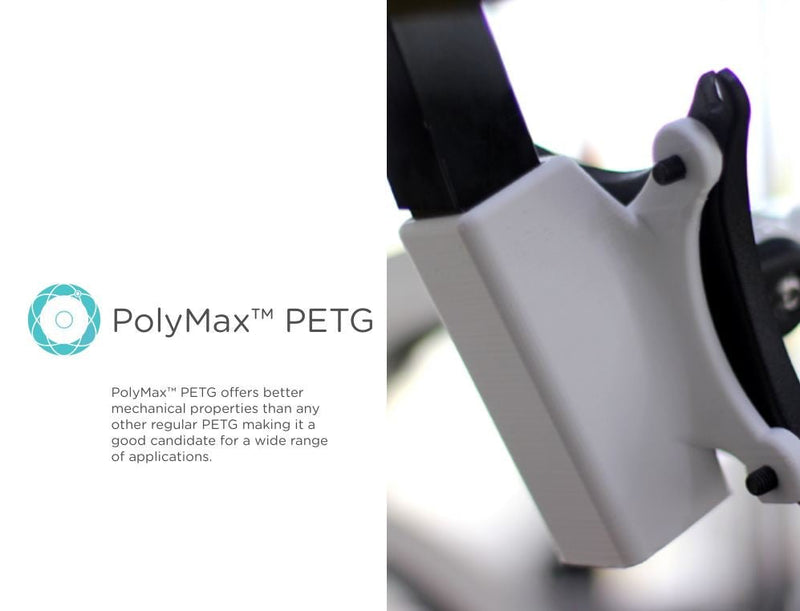Polymaker PolyMax PETG 1.75mm 750g Spool 3D Printer Filament Higher Heat Resistance - Antinsky3d