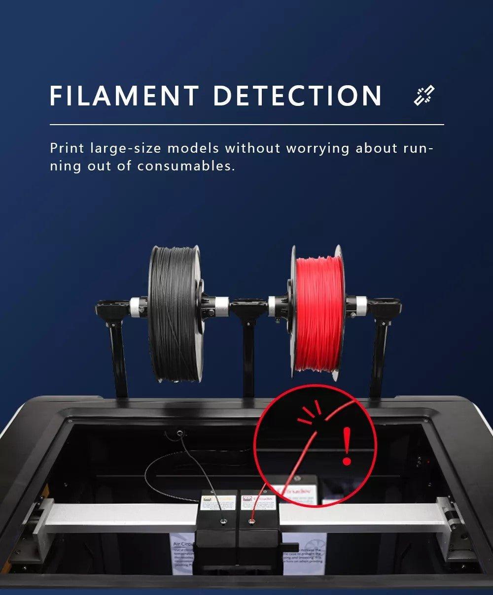 QIDI i-Fast 3D Printer, Industrial Grade Structure, with Dual Extruder for Fast Printing, Super Large Printing Size 360×250×320mm - Antinsky3d