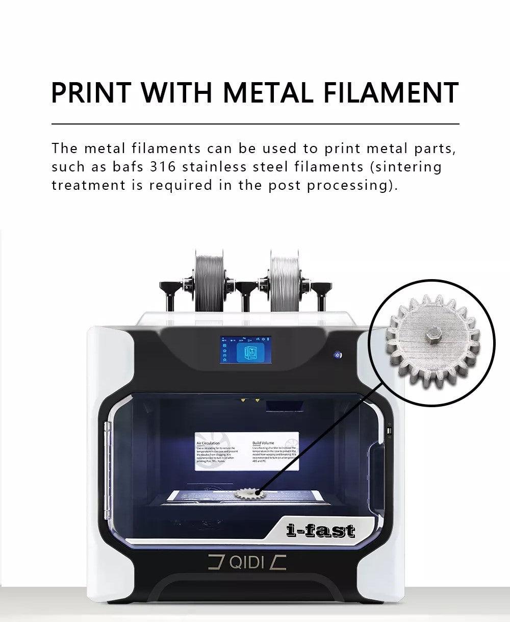 QIDI i-Fast 3D Printer, Industrial Grade Structure, with Dual Extruder for Fast Printing, Super Large Printing Size 360×250×320mm - Antinsky3d