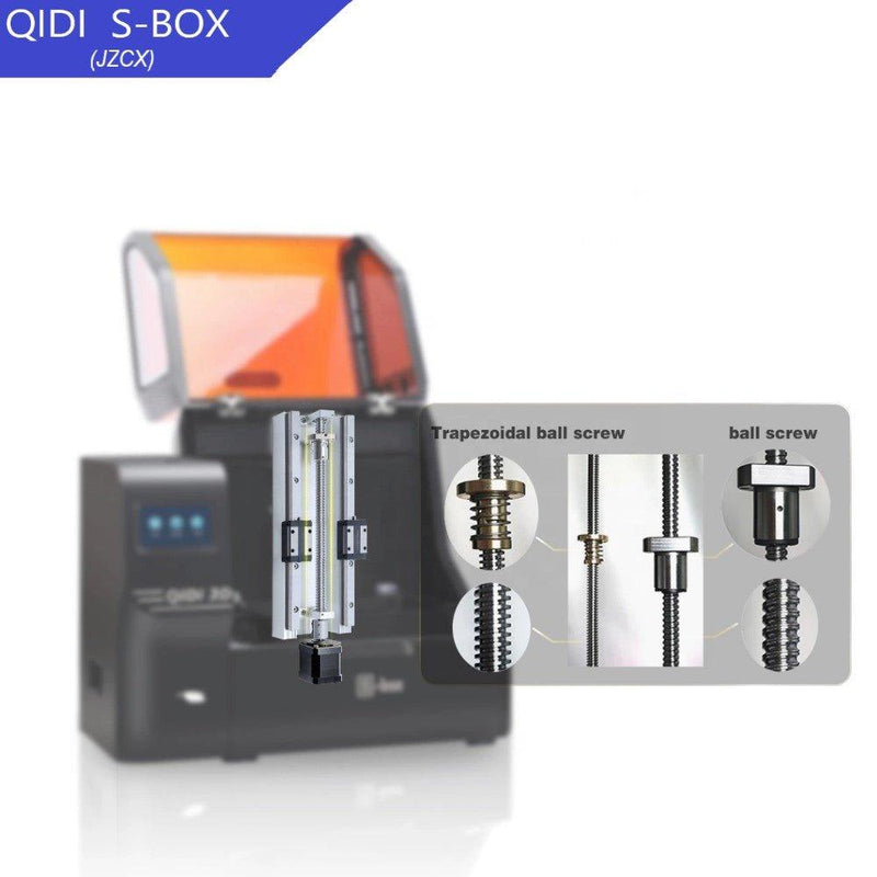 QIDI TECH S-Box UV Resin 3D Printer 10.1 inch 2K LCD, 4.3 inch Touch Screen 215x130x200mm Large Build Volume - Antinsky3d