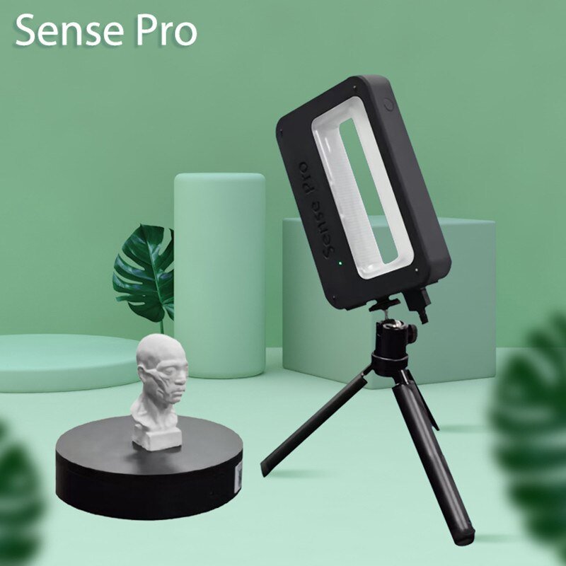 Sense Pro Handheld 3D Scanner Portable 3D Modeling Scanner High Precision Accuracy 0.3mm Support OBJ/STL/PLY Output - Antinsky3d