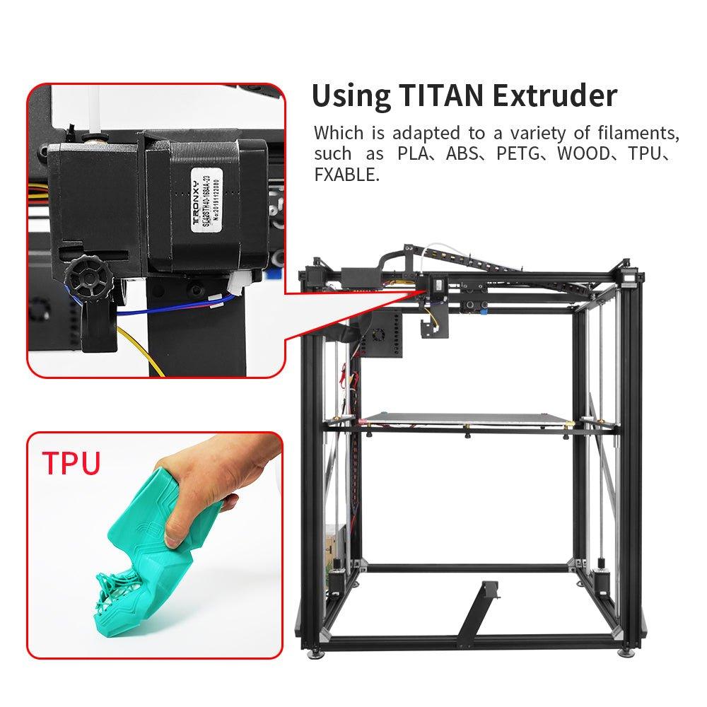 Tronxy X5SA-500 RRO Large 3d printer 500*500*600(mm) big 3d printing machine US EU stock free shipping - Antinsky3d