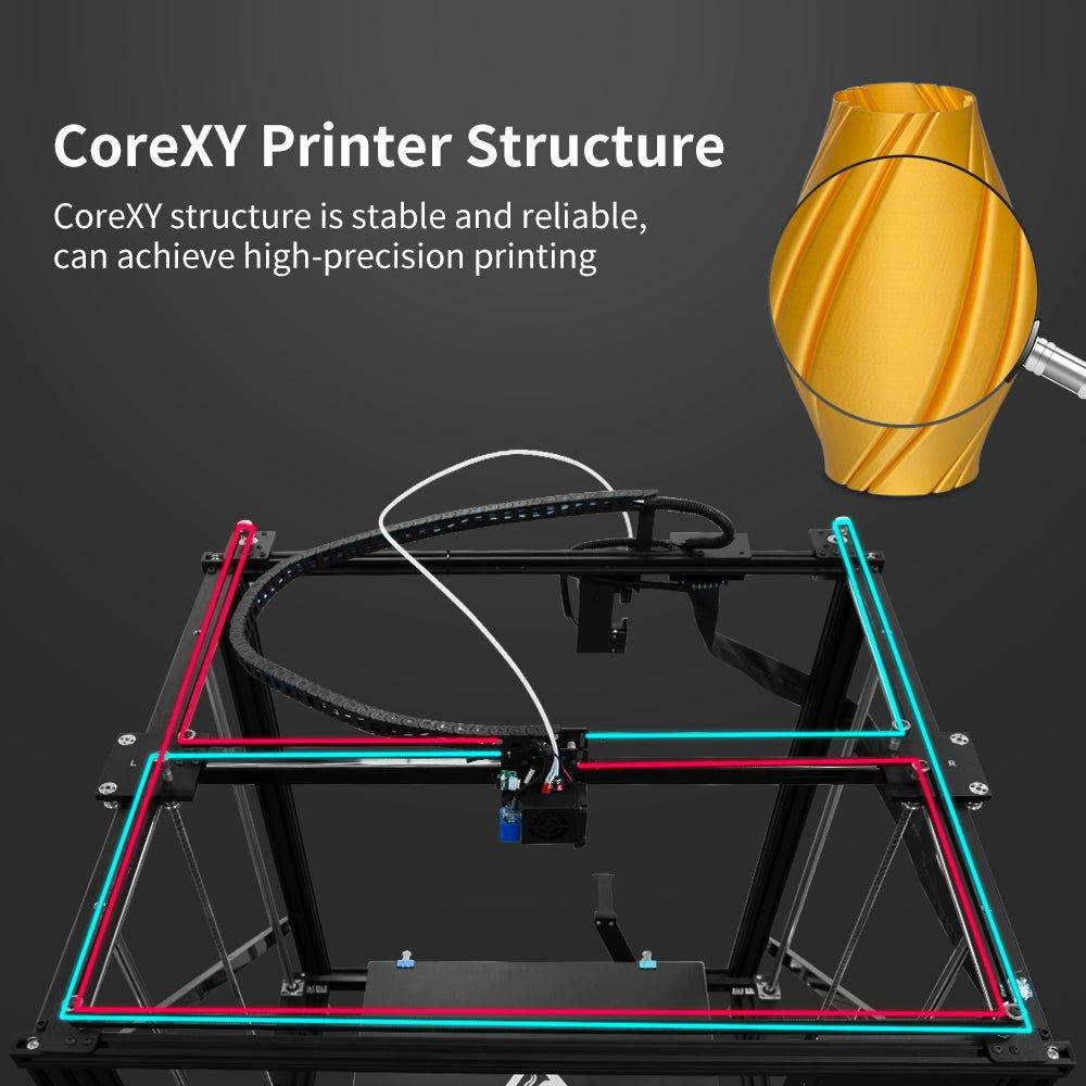 Tronxy X5SA-500 RRO Large 3d printer 500*500*600(mm) big 3d printing machine US EU stock free shipping - Antinsky3d