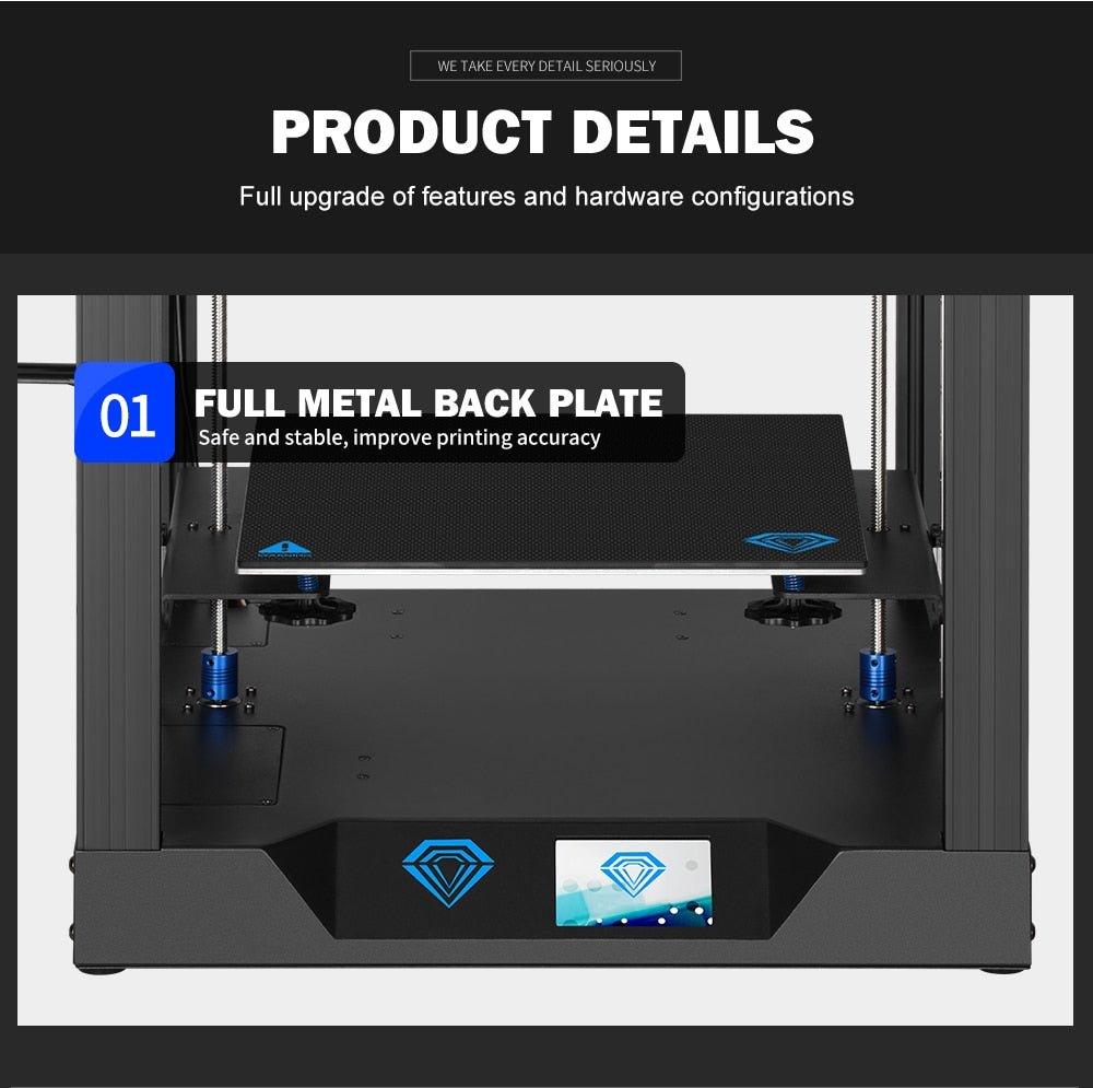 Twotrees SP-5 3D Printer CoreXY Extruder MKS TMC2225 300*300*330mm DIY Kits 3.5 Inch Touch Screen Facesheild US EU RU local stock free shipping - Antinsky3d