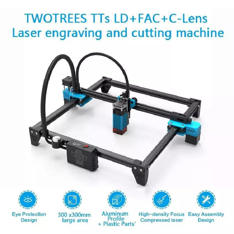 TWOTREES TTS 10W Laser Power Laser Engraver cutting Machine for Wood a