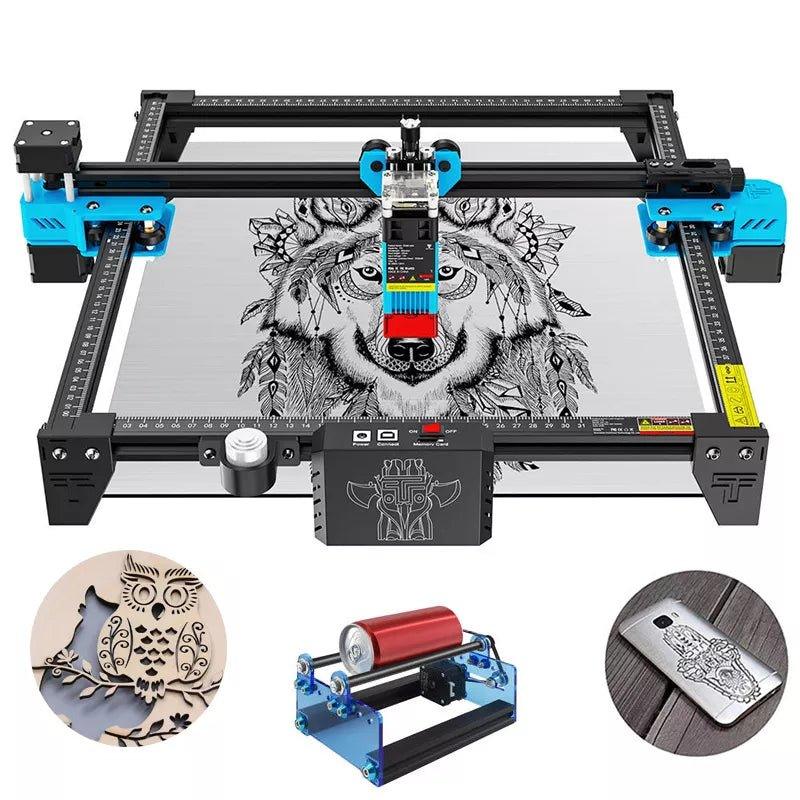 TWOTREES TTS 10W Laser Power Laser Engraver cutting Machine for Wood and Metal,Acrylic,Leather - Antinsky3d